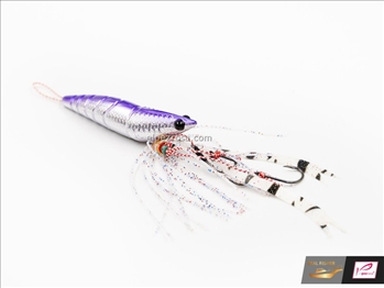 Real Fisher Shrimp Rubber 60g Full Silver